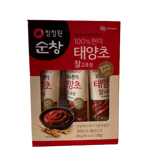 [청정원] 순창 태양초 찰고추장 180g / [Cheongjeongwon] Gochujang, koreanische Chilipaste 180g