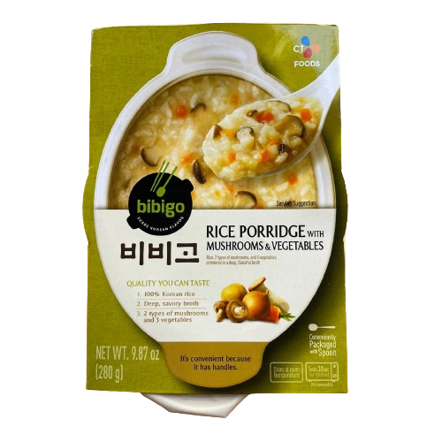 [비비고] 야채버섯죽 280g / [BIBIGO] Reisbrei(Pilz&Gemüse) 280g