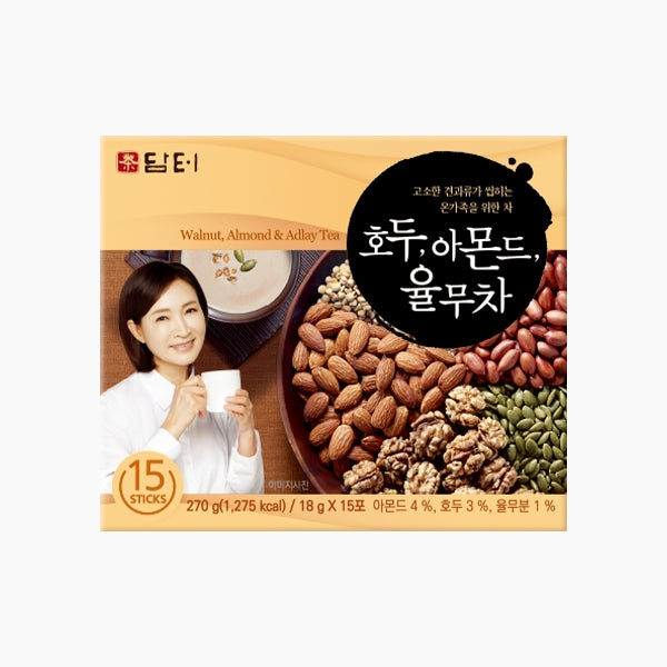 [담터] 호두 아몬드 율무차 270g / [Damtuh] Walnuss-Mandel-Tee 270g