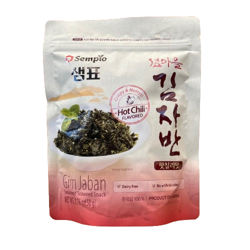 [샘표] 김자반 핫칠리 50g / [Sempio] Gim Jaban, Algentopping scharf 50g