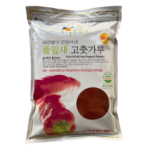 [풀잎새] 굵은 고추가루 1kg / [Pulypse] Gochugaru 1kg, grobes Chilipulver für Kimchi