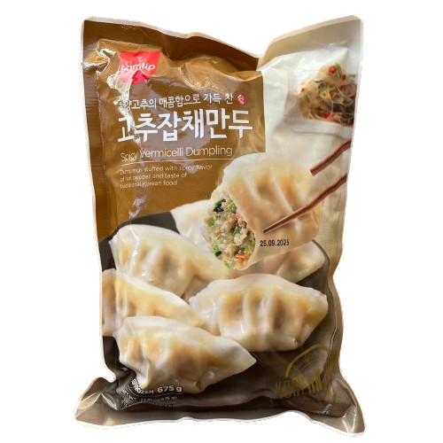 [삼립] 고추잡채만두 675g / [Samlip] Gochujapchae Mandu mit Chili&Glasnudeln 675g