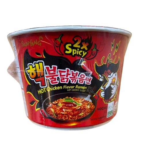 [삼양] 핵불닭볶음면 큰사발 105g / [Samyang] Hek Buldak(2x schärfer) im großen Becher 105g