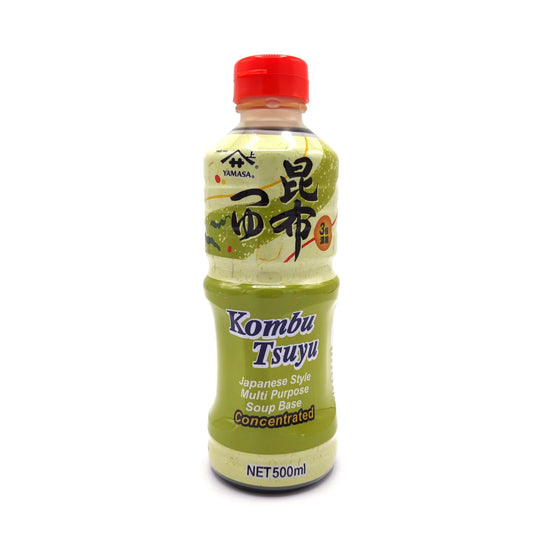 [야마사] 쯔유소스 500ml / [Yamasa] Kombu Tsuyu Sauce, konzentrierte Soße für japanische Buchweizennudeln 500ml