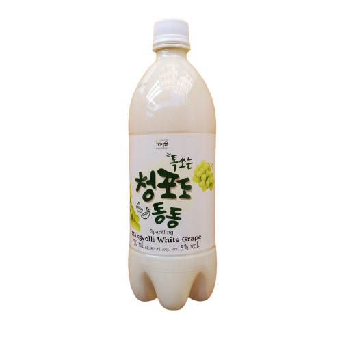 [우리술] 청포도 막걸리 750ml, 5% / [Woorisool] Trauben-Makgeolli 750ml, Alk. 5%