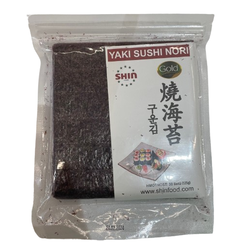 [만전] 스시 및 김밥용 김 50장 135g / [Manjun] Gim(Algenblätter) 50 Blätter 135g