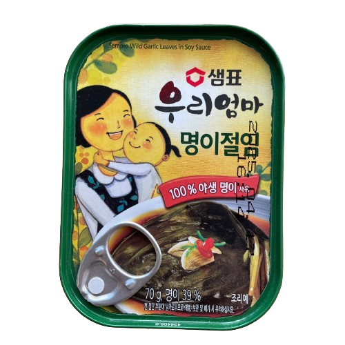 [샘표] 명이나물 70g / [Sempio] Myunge Namul, eingelegter Bärlauch 70g