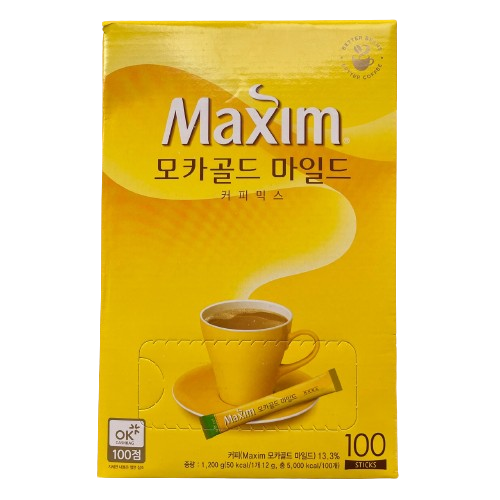 [맥심] 모카골드 마일드 100개입 / [Maxim] Kaffee Maxim Mocha 100 Stück