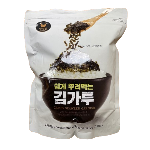 [만전] 김가루 150g / [Manjun] Gim Garu, Seetang-Topping(geröstet&gewürzt) 150g