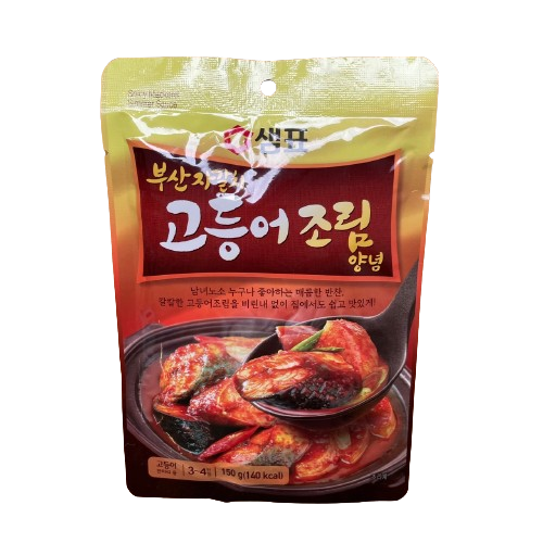 [샘표] 고등어조림양념 150g / [Sempio] Fertigsoße für geschmorte Makrele 150g