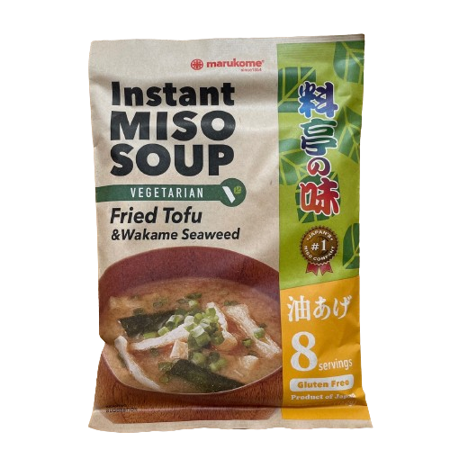 [마루코메] 미소국(튀긴 두부&미역) 152g / [Marukome] Misosuppe mit gebrat. Tofu 152g