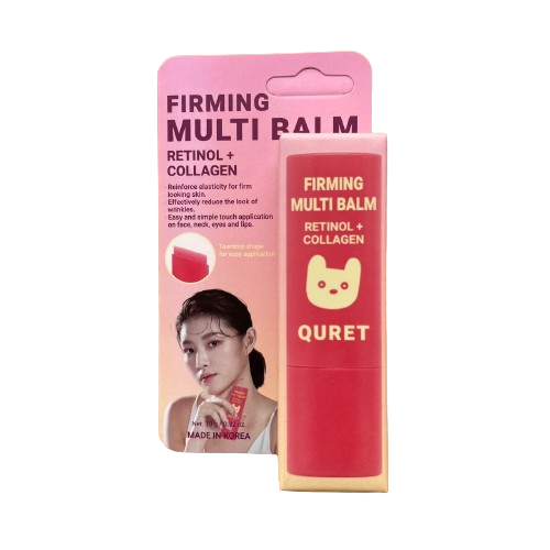 [큐릿] 립밤(레티놀&콜라겐) 10g / [Quret] Firming Balm (Retinol+Collagen) 10g