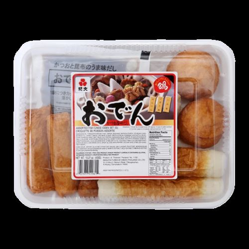 [키분] 오뎅 세트 433g / [Kibun] Oden Set(Meeresfrühte&Surimi-Bällchen) 433g