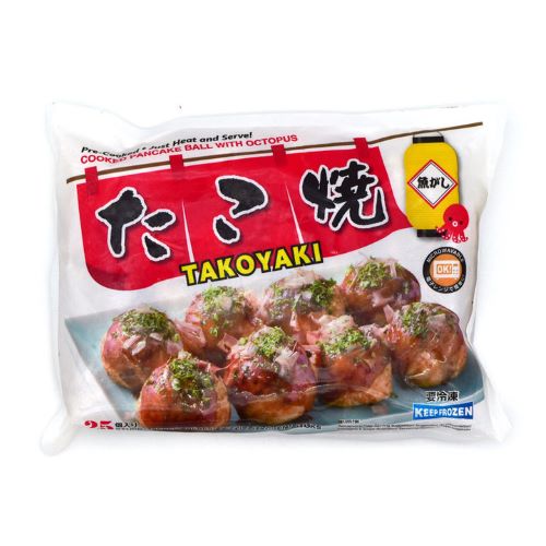 [우고가시] 타코야키 500g / [Uogashi] Takoyaki, Oktopus in Teigbällchen 500g