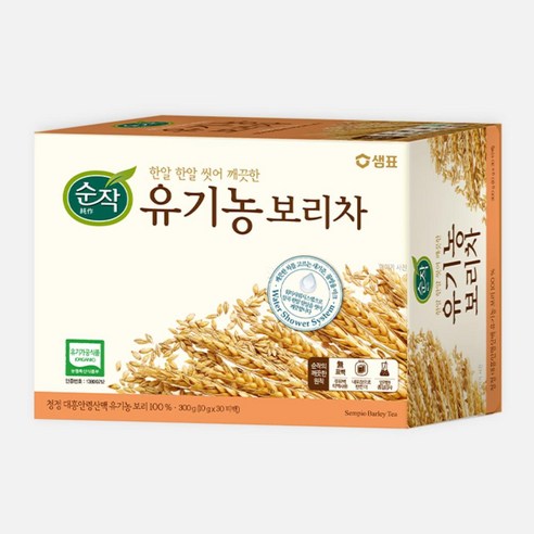 [순작] 유기농 보리차 300g / [Sunjak] Bio Boricha, Gerstentee 300g