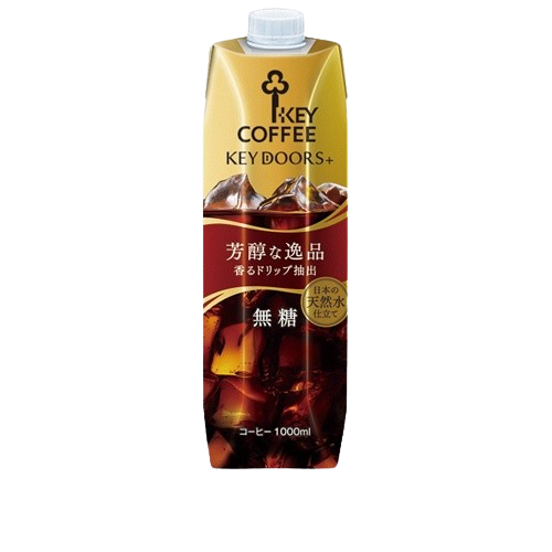 [키커피] 리퀴드 블랙커피 1L / [Key Coffee] Schwarzer Kaffee(ohne Zuckerzusatz) 1L