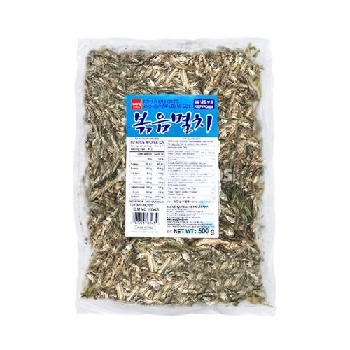 [왕] 볶음멸치 500g / [Wang] Bokkeum Myulchi, Anchovis zum Braten 500g