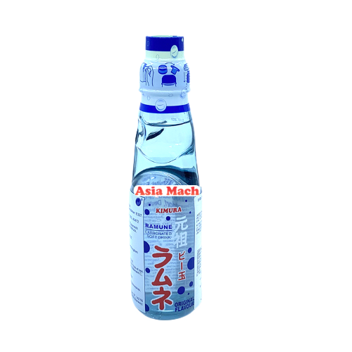 [키무라] 라무네 200ml / [Kimura] Ramune, japanisches Erfrischungsgetränk mit Kohlensäure(Soda) 200ml