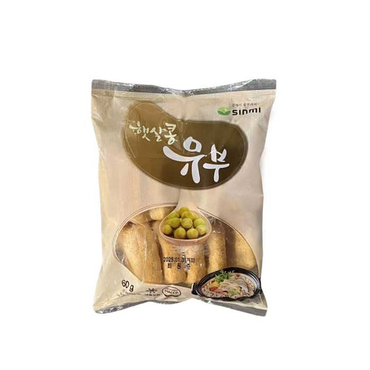 [햇살콩] 유부 60g / [Hetsalkong] Yubu, frittierter Tofu 60g