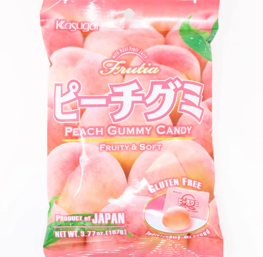 [카수가이] 복숭아젤리 107g / [Kasugai] Pfirsichgummi 107g