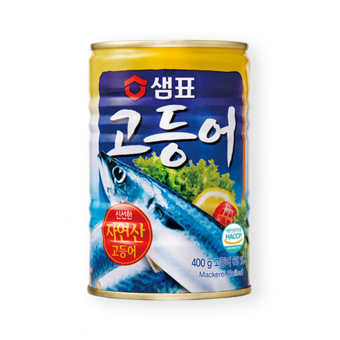 [샘표] 캔 고등어 400g / [Sempio] Makrele in der Dose 400g