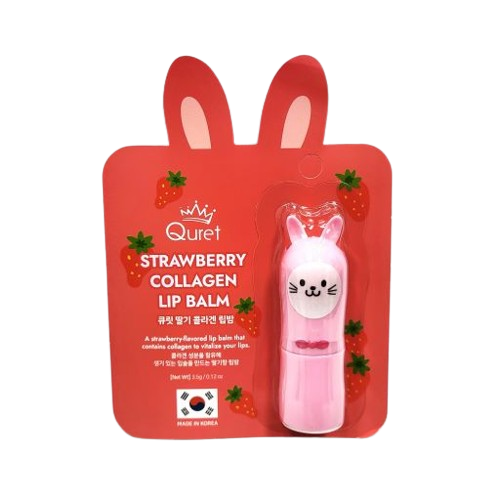 [큐릿] 딸기 립밤 3.5g / [Quret] Lip Balm Erdbeere 3.5g