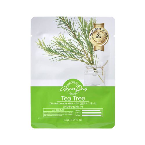 [그레이스데이] 티트리 마스크팩 27g / [Grace Day] Tea Tree Gesichtsmaske 27g