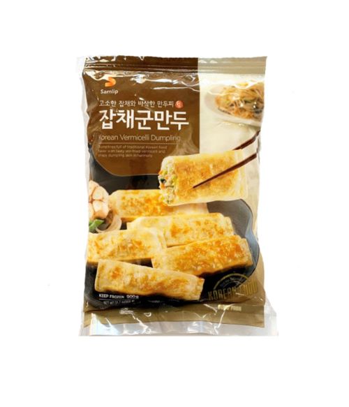 [삼립] 잡채 군만두 900g / [Samlip] Japchae Gunmandu, Mandu mit Glasnudeln&Gemüse zum Braten 900g