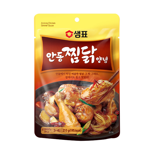 [샘표] 안동찜닭소스 210g / [Sempio] Fertigsoße für Andong Jjimdak 210g