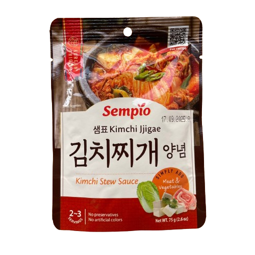 [샘표] 김치찌개 양념 75g / [Sempio] Fertigsacue für Kimchieintopf 75g