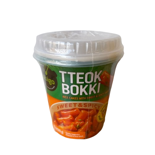 [비비고] 컵 떡볶이 스위트&핫 / [Bibigo] Tteokbokki Cup süß&scharf