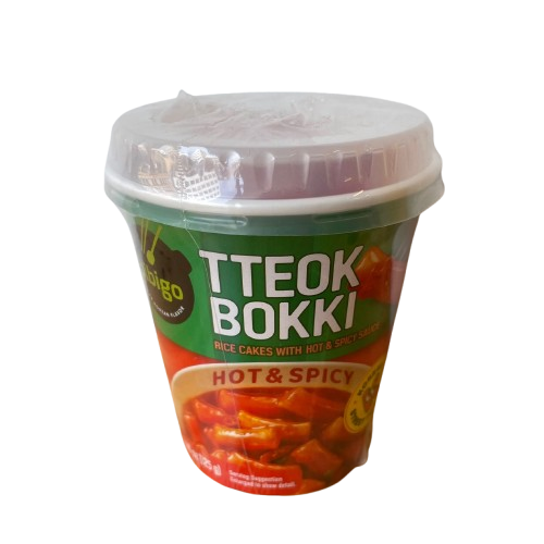 [비비고] 컵 떡볶이 핫&스파이시 125g / [BIBIGO] Tteokbokki Cup Hot&Spicy 125g