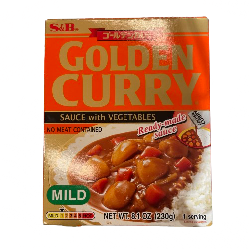 [S&B] 골든 커리 순한맛 230g / [S&B] Golden Curry Mild, Fertigcurry mit Gemüse 230g