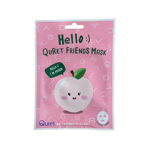 [큐릿] 복숭아 마스크 25g / [Quret] Gesichtsmaske(Pfirsich) 25g