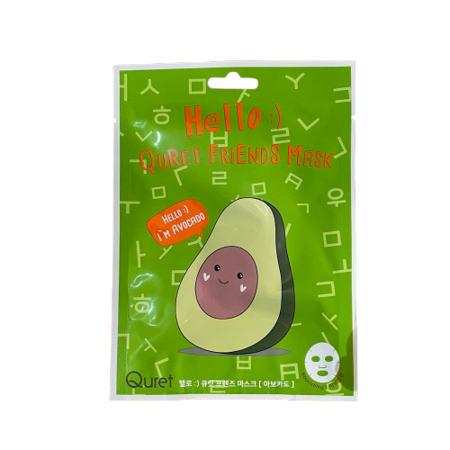 [큐릿] 아보카도 마스크팩 25g / [Quret] Avocado Gesichtsmaske 25g