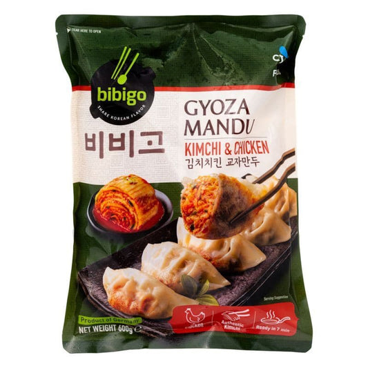 [비비고] 김치치킨 만두 600g / [BIBIGO] Kimchi & Huhn Gyoza Mandu 600g