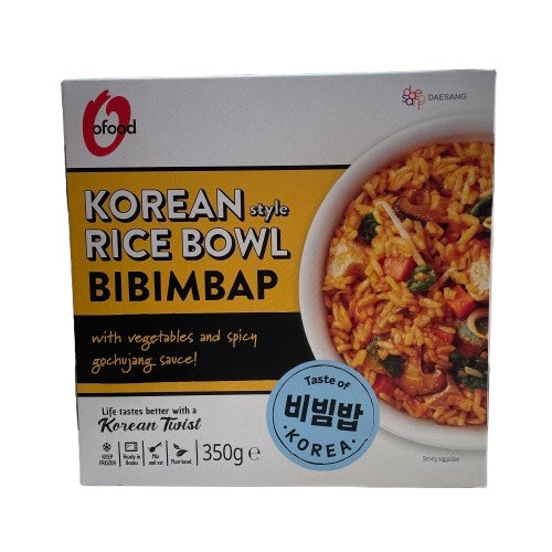 [Ofood] 코리안 스타일 라이스 볼 비빔밥 350g / [Ofood] Korean style rice bowl Bibimbap 350g