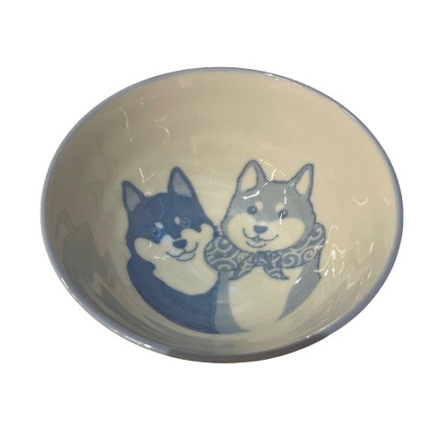 시바견 밥그릇 (초록색) / Rice Bowl Shiba-Dog (Green)