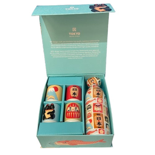 일본 사케잔 세트 / Kawaii Japan Sake Set