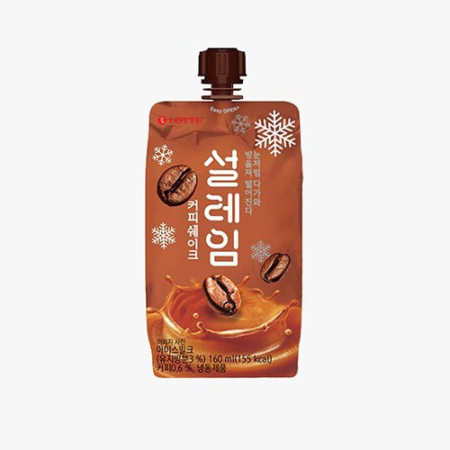 [롯데] 설레임 커피맛 160g (녹아서 배달되어도 환불/교환 불가) / [LOTTE] Seolleim(Kaffee), keine Rückerstattung, auch wenn es aufgetaut geliefert wird)