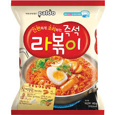 [팔도] 라볶이 145g / [Paldo] Rabokki, koreanische Instantnudeln mit Tteokboki-Geschmack 145g