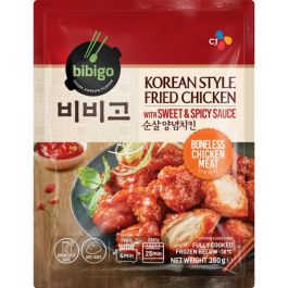 [비비고] 순살 양념치킨 350g / [BIBIGO] Chicken mit scharfer Soße 350g