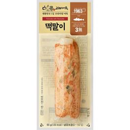 [고래사] 떡말이 90g / [Goraesa] Fischkuchen mit Reiskuchen 90g