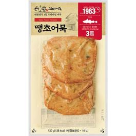 [고래사] 땡초어묵 130g / [Goraesa] Koreanische scharfe Fischkuchen mit Chili 130g