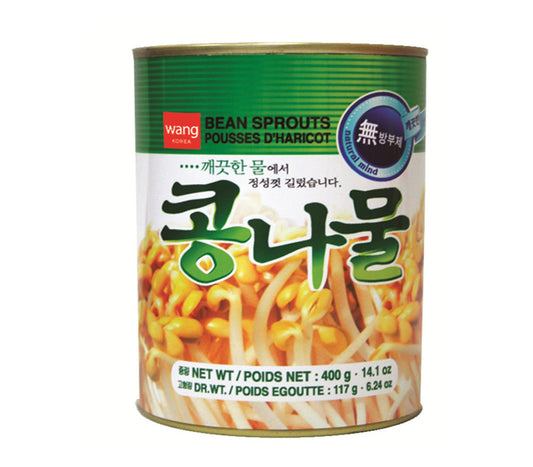 [왕] 캔 콩나물 400g / [Wang] Sojabonensprossen in der Dose 400g