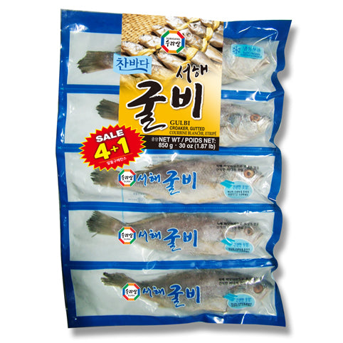 [수라상] 서해 굴비 5마리, 850g / [Surasang] 5 Gelbfische 850g