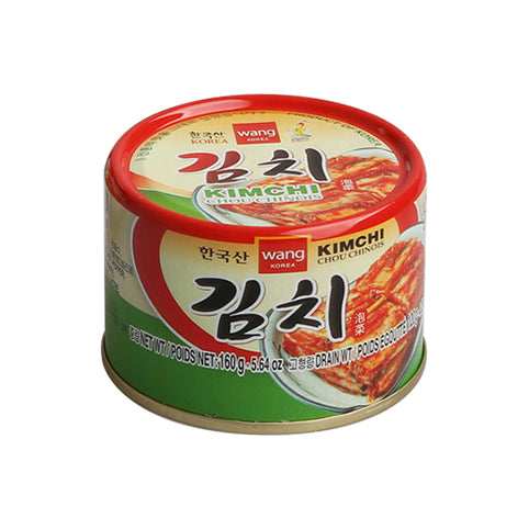 [왕] 김치 160g / [Wang] Kimchi, geschnittener fermentierter Chinakohl in der Dose 160g