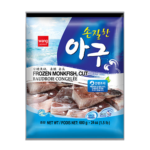 [왕] 손질한 아구 680g / [Wang] Agui, geschnittener Monkfisch 680g