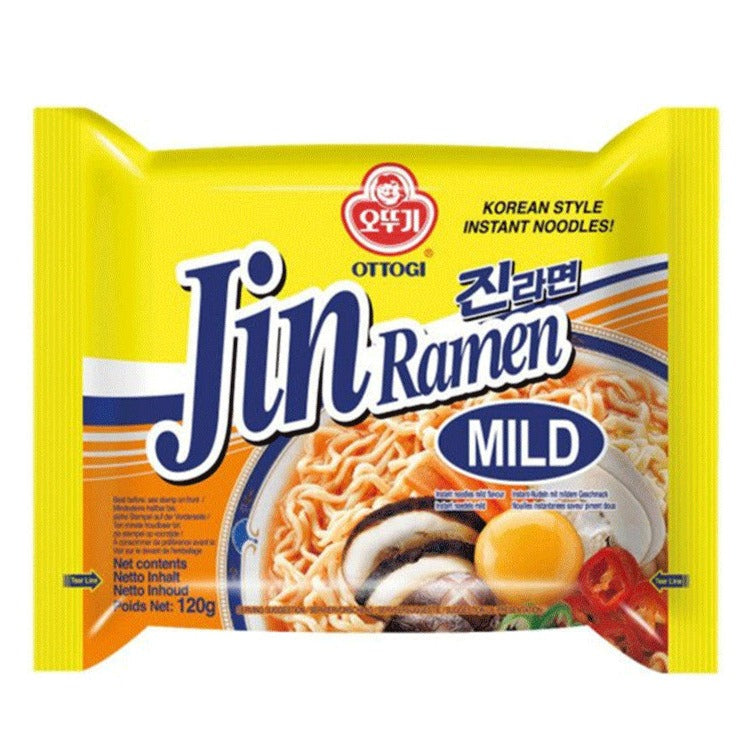 [오뚜기] 진라면 순한맛 120g / [OTTOGI] Jin Ramyun Mild 120g