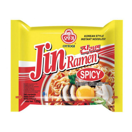 [오뚜기] 진라면 매운맛 120g / [OTTOGI] Jin Ramyun scharf 120g